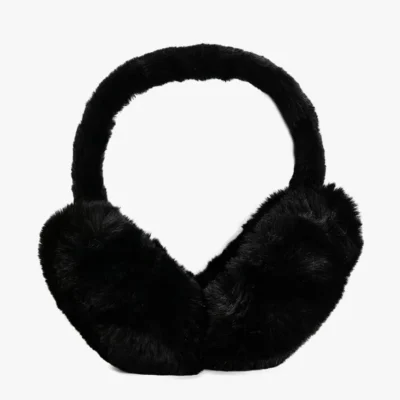 Peluş Kulaklık (Siyah)
