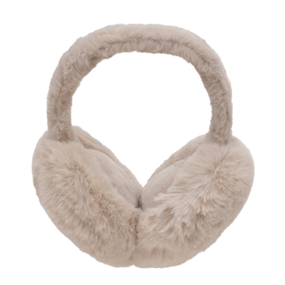 Peluş Kulaklık (Bej)